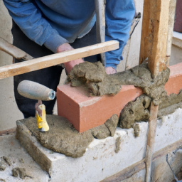 Construction d'un Mur en Béton Banché pour une Finition Soignée Fouesnant